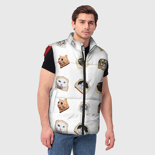 Мужской жилет Хлебокоты / 3D-Красный – фото 3