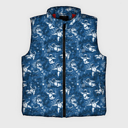 Мужской жилет Космонавт с котом, цвет: 3D-красный