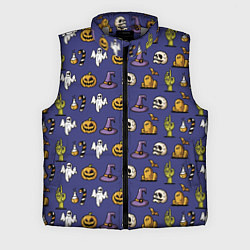 Мужской жилет Halloween pattern