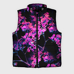 Мужской жилет Цветочки арт