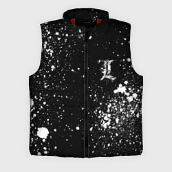 Мужской жилет Тетрадь смерти брызги, цвет: 3D-красный