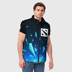 Мужской жилет Dota взрыв частиц, цвет: 3D-черный — фото 2