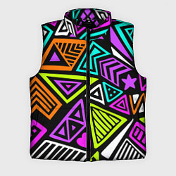 Мужской жилет Abstract geometric shapes, цвет: 3D-черный