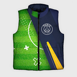 Мужской жилет PSG football field, цвет: 3D-черный