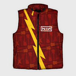 Мужской жилет Nine Inch Nails гитары и молния