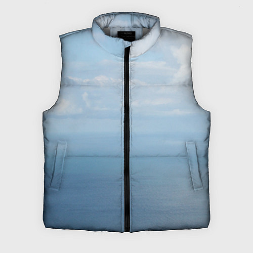 Мужской жилет Крымское море / 3D-Светло-серый – фото 1