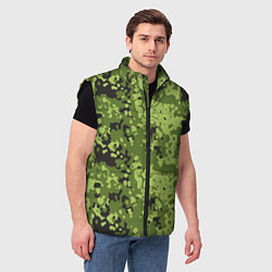 Мужской жилет Камуфляж M-84, цвет: 3D-черный — фото 2