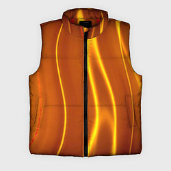 Мужской жилет Пламенная абстракция, цвет: 3D-красный