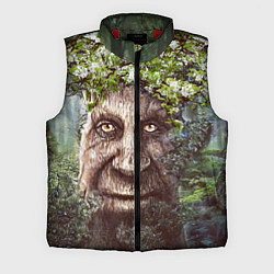 Мужской жилет Мудрое Таинственное Дерево, цвет: 3D-красный