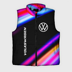 Мужской жилет Volkswagen speed lights, цвет: 3D-черный