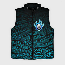 Мужской жилет Знак черепа - Блич, цвет: 3D-светло-серый