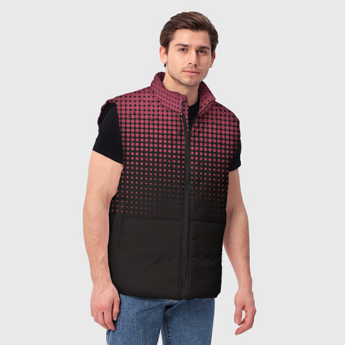 Мужской жилет Неоновые груги / 3D-Черный – фото 3