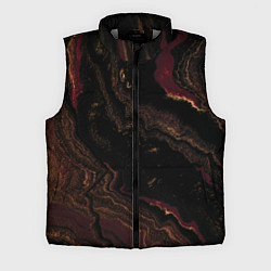 Мужской жилет Золотистые блёстки и песок, цвет: 3D-светло-серый