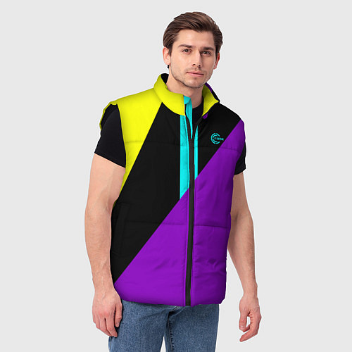 Мужской жилет FIRM прямиком из 80х / 3D-Черный – фото 3