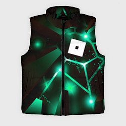 Мужской жилет Roblox разлом плит, цвет: 3D-черный
