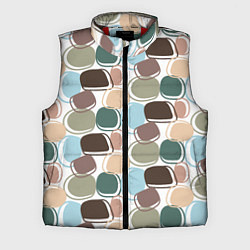 Мужской жилет Фигуры геометрические абстрактные, цвет: 3D-красный