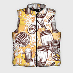 Мужской жилет Beer barrels, цвет: 3D-черный