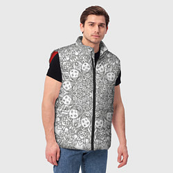Мужской жилет Хоровод, цвет: 3D-красный — фото 2