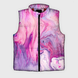 Мужской жилет Разлитая смешанная краска, цвет: 3D-красный