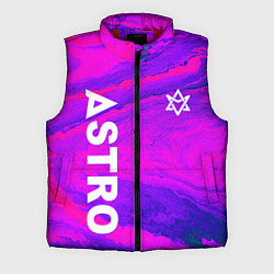 Мужской жилет Astro neon grunge, цвет: 3D-красный