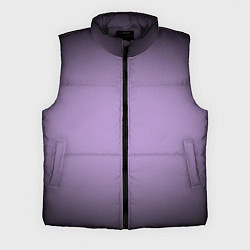 Мужской жилет Сиреневый градиент, цвет: 3D-черный
