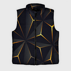 Мужской жилет Hexagon Line Smart, цвет: 3D-черный
