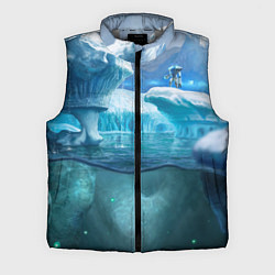 Мужской жилет Subnautica - КРАБ на леднике