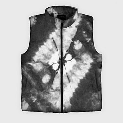 Мужской жилет Черно-белый тай-дай, цвет: 3D-черный