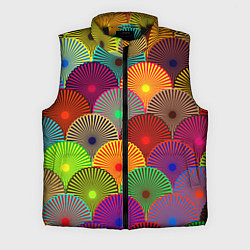 Мужской жилет Multicolored circles