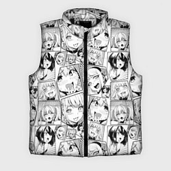 Мужской жилет Anime hentai ahegao, цвет: 3D-черный