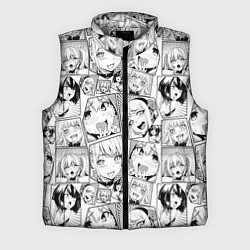 Мужской жилет Anime hentai ahegao, цвет: 3D-светло-серый