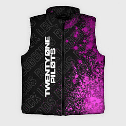 Мужской жилет Twenty One Pilots rock legends: по-вертикали, цвет: 3D-черный