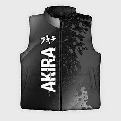Мужской жилет Akira glitch на темном фоне: по-вертикали, цвет: 3D-черный