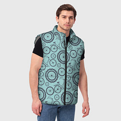 Мужской жилет Любитель велика, цвет: 3D-светло-серый — фото 2
