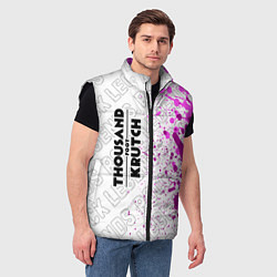 Мужской жилет Thousand Foot Krutch rock legends: по-вертикали, цвет: 3D-черный — фото 2