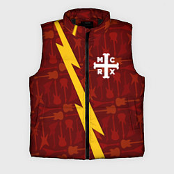 Мужской жилет My Chemical Romance гитары и молния, цвет: 3D-черный