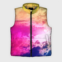 Мужской жилет Разноцветное небо, цвет: 3D-светло-серый