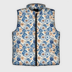 Мужской жилет Морской компас, цвет: 3D-светло-серый