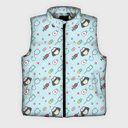 Мужской жилет Nurse doctor, цвет: 3D-светло-серый