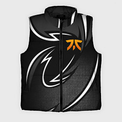 Мужской жилет Fnatic - white line, цвет: 3D-черный