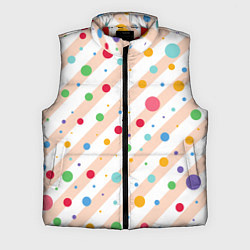 Мужской жилет Color circles, цвет: 3D-красный