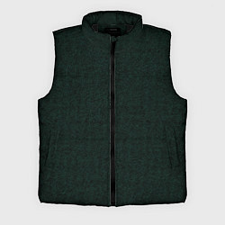 Мужской жилет Текстура рябь темно-зелёный, цвет: 3D-черный