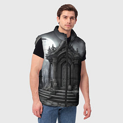 Мужской жилет Ночной слеп, цвет: 3D-светло-серый — фото 2