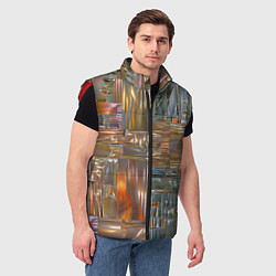 Мужской жилет Космическая сталь, цвет: 3D-красный — фото 2