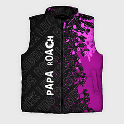 Мужской жилет Papa Roach rock legends: по-вертикали, цвет: 3D-черный