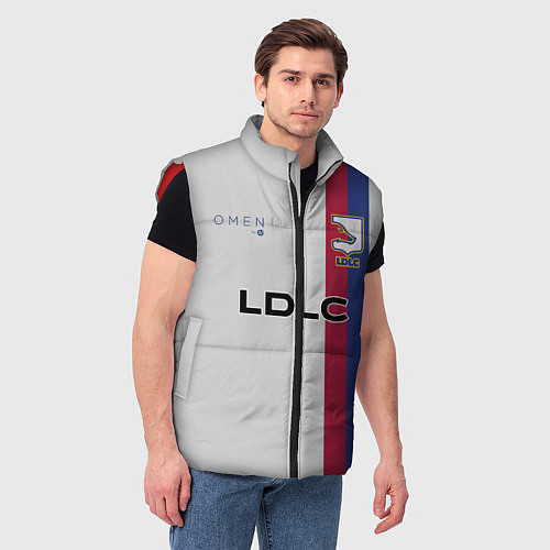 Мужской жилет LDLC OL форма / 3D-Красный – фото 3