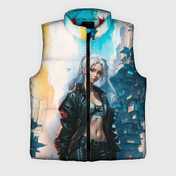 Мужской жилет Боевая девушка, цвет: 3D-красный