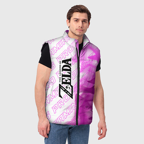 Мужской жилет Zelda pro gaming: по-вертикали / 3D-Черный – фото 3