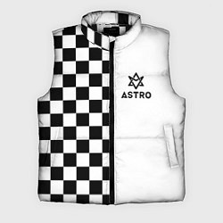 Мужской жилет Астро шахматка, цвет: 3D-черный