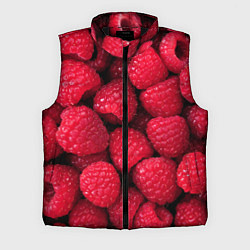 Мужской жилет Малина - паттерн, цвет: 3D-черный